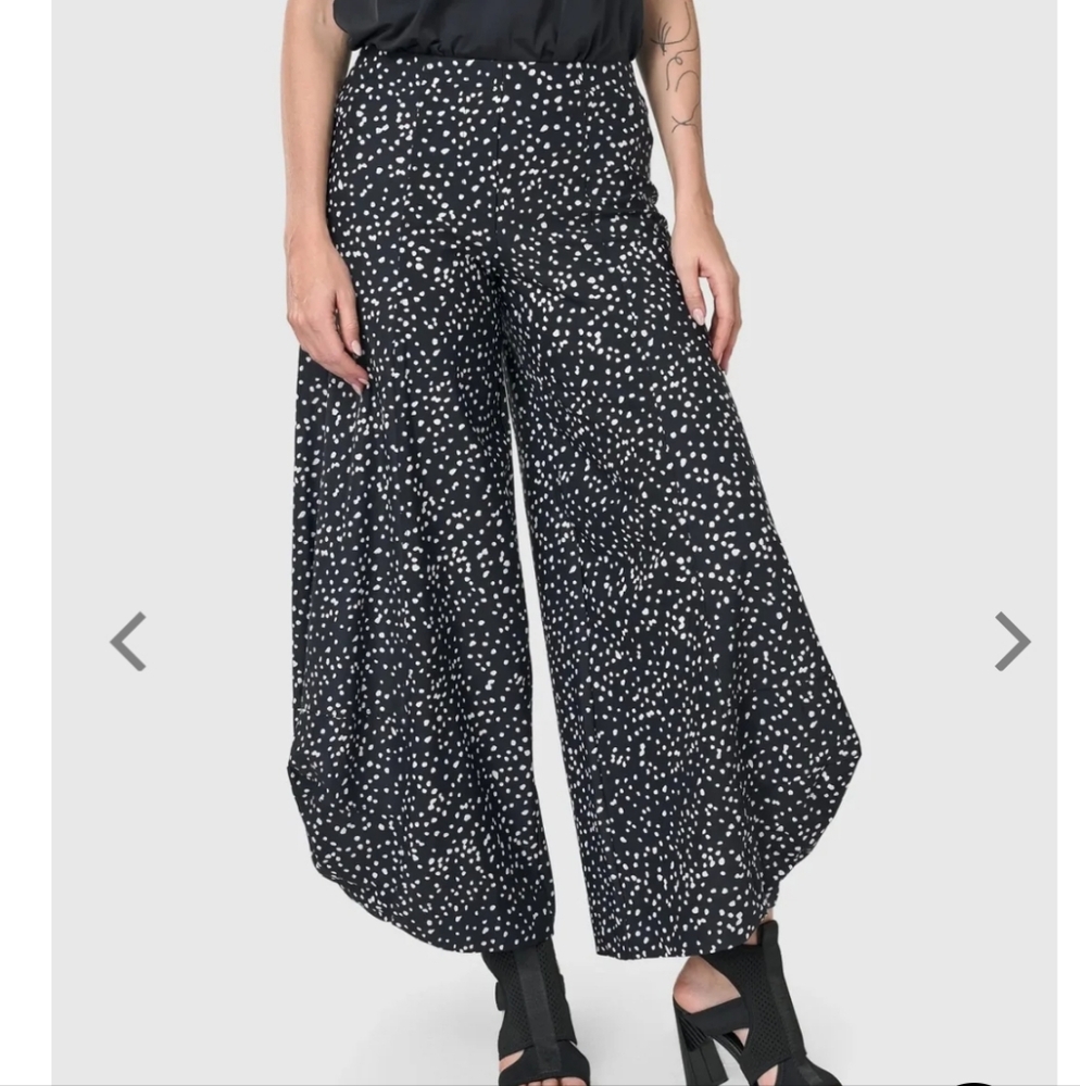 Alembika Julee Punto Pants Black White Dots